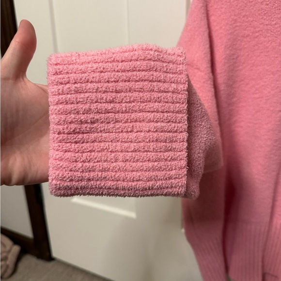 LOGENE Women's Oversized Sweater Crewneck Long Sleeve Soft Fuzzy Knit Size: S - Picture 3 of 12